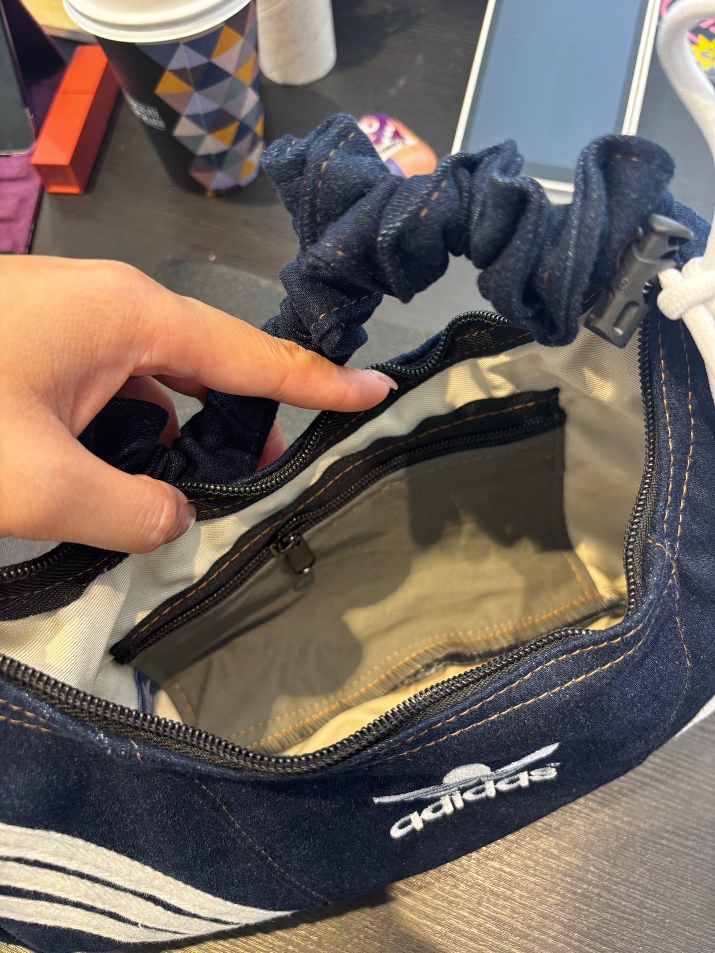 Vintage rework shoulder bag