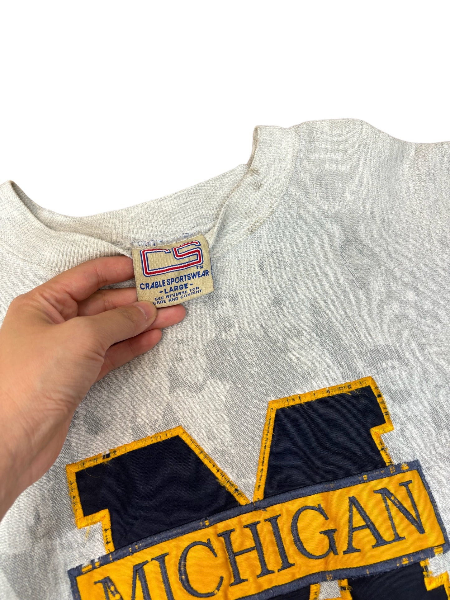 Vintage Michigan sweatshirt size: L