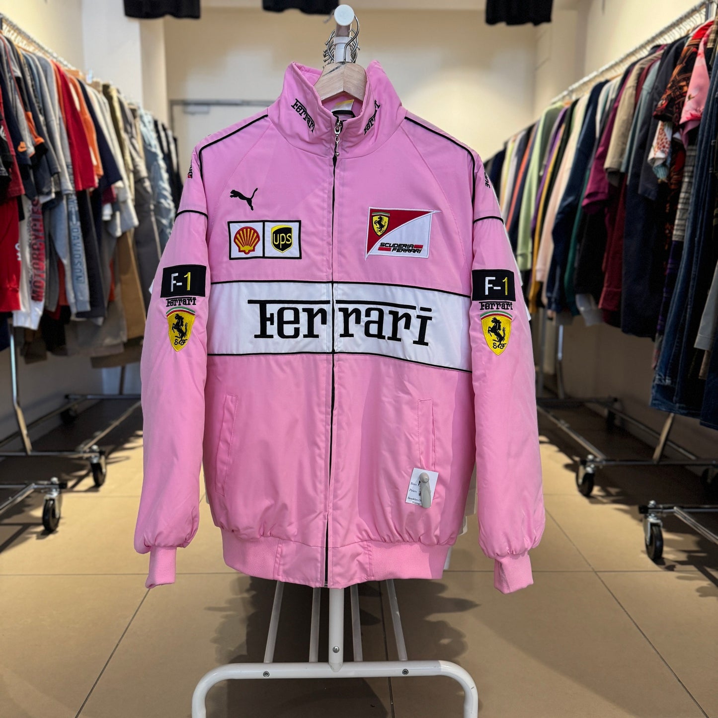 Pink Ferrari Jacket size M