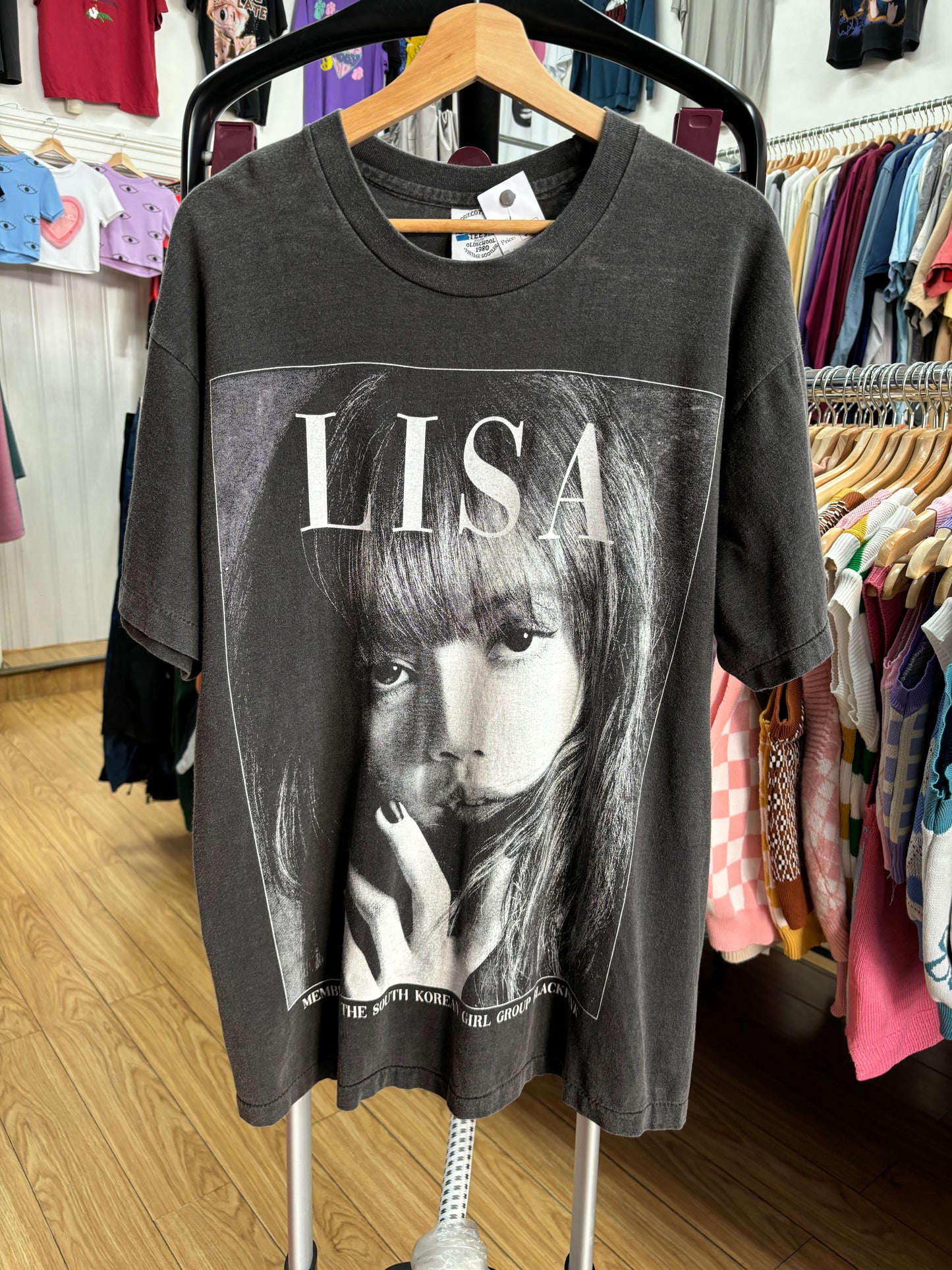 Lisa Black pink t-shirt size XL