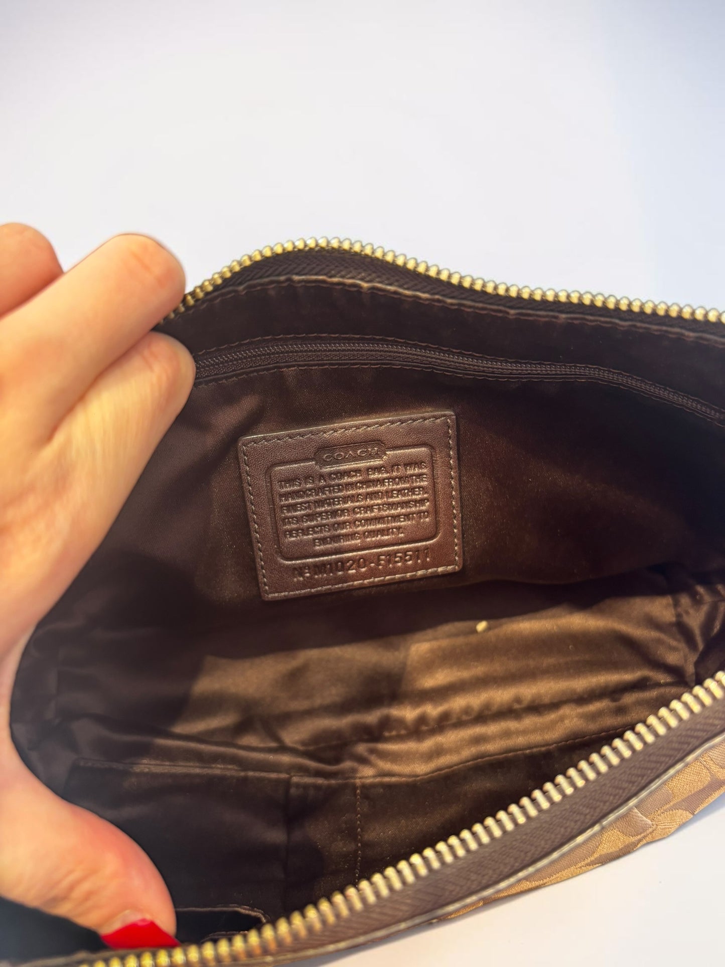 Coach Signature handbag