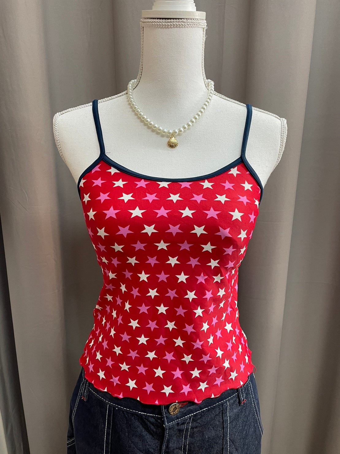 Y2K crop top/ tankini size: M