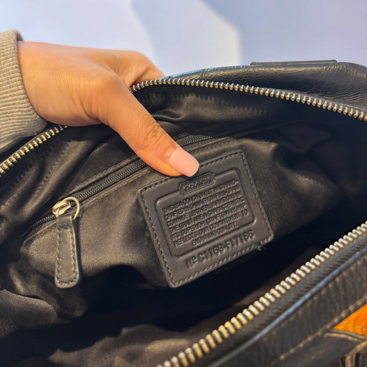 Coach tansignature canvas tote bag