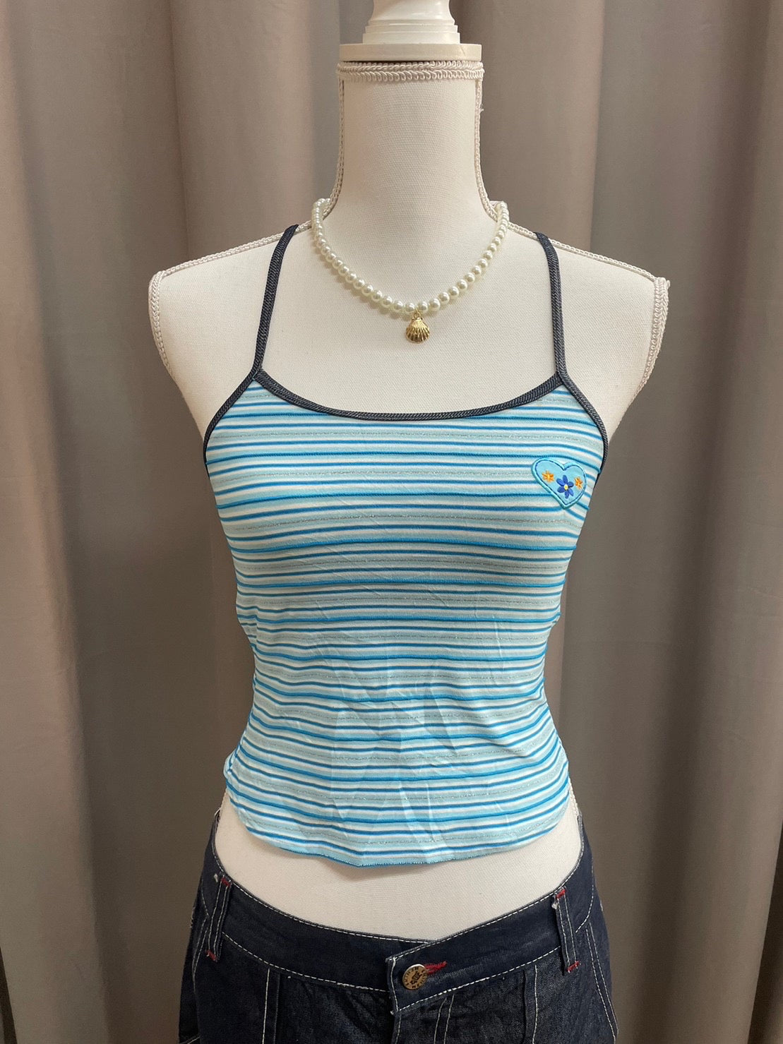 Y2K crop top/ tankini size: M