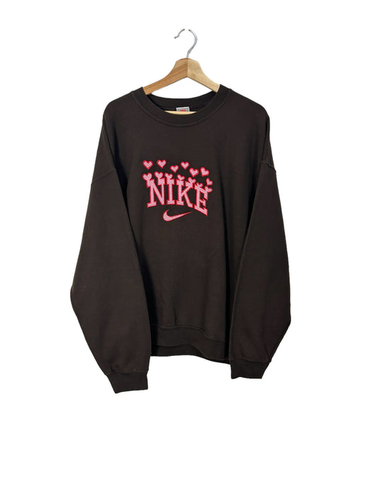 Vintage bootleg sweatshirt size: XL (Dark brown)