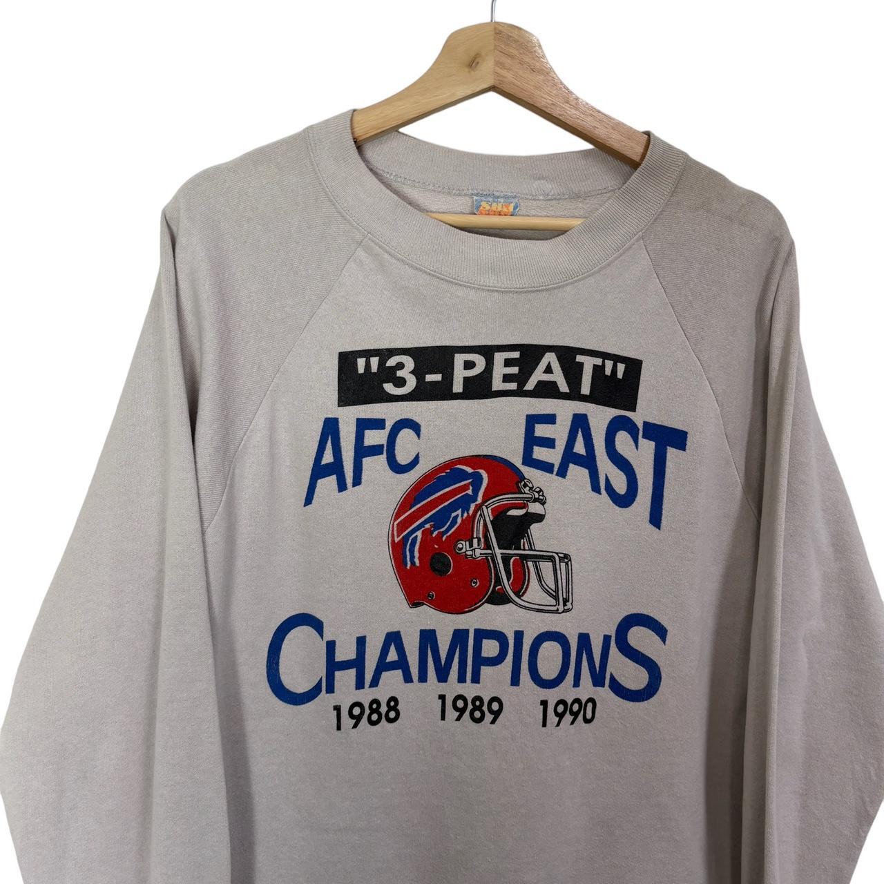 Vintage AFC east champions sweatshirt size: L