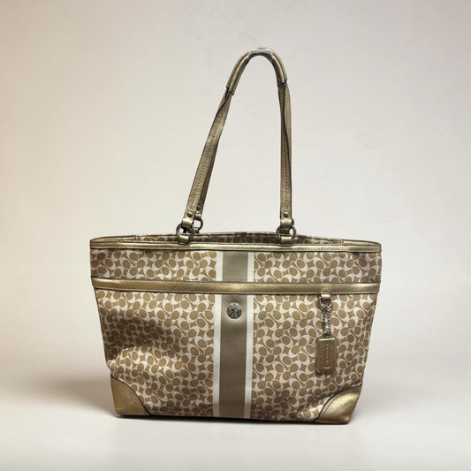 Coach Signature Tote Bag