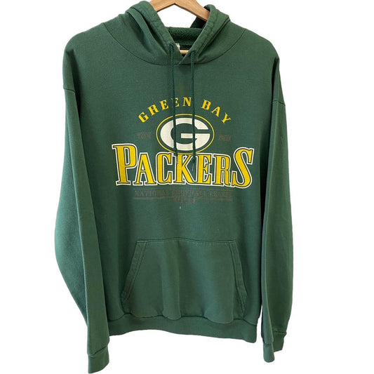 Vintage Green Bay packer hoodies size: L