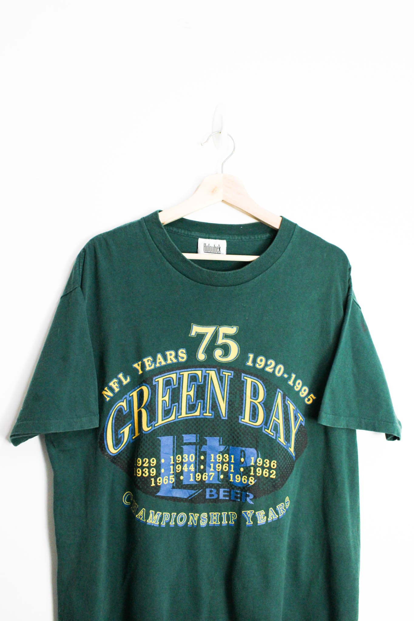 Vintage Green Bay Packer T-shirt size: L