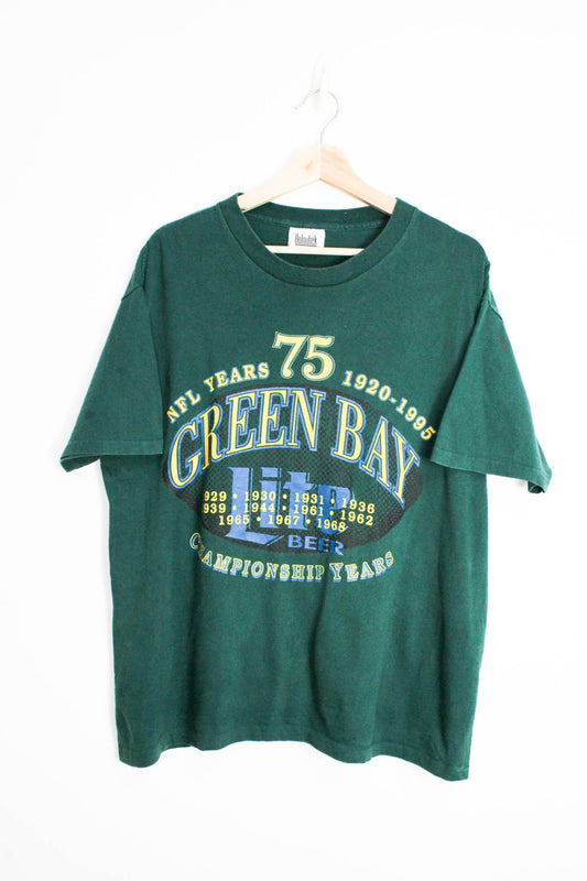 Vintage Green Bay Packer T-shirt size: L