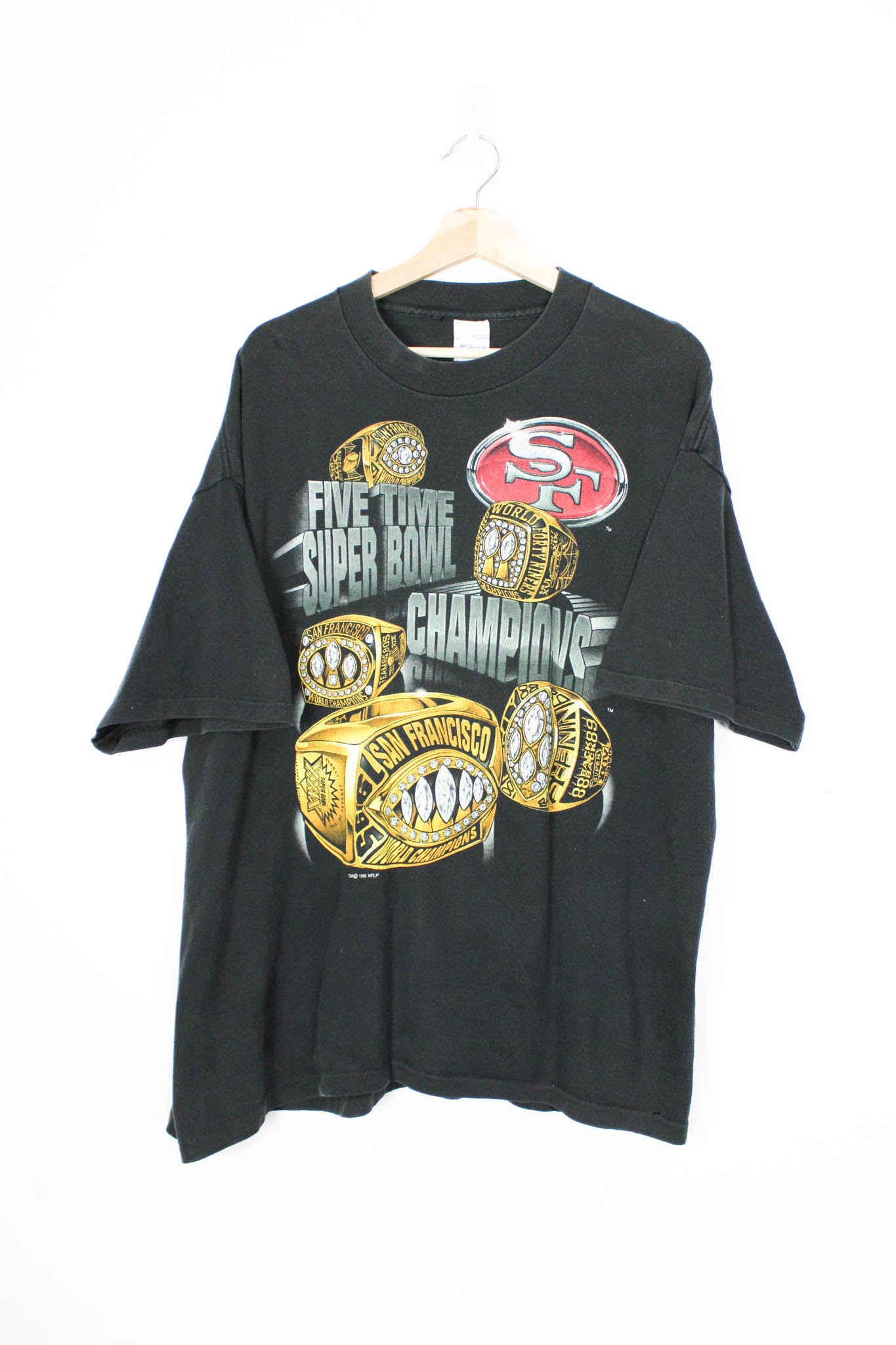 Vintage Five time super bowl T-shirt size: XL