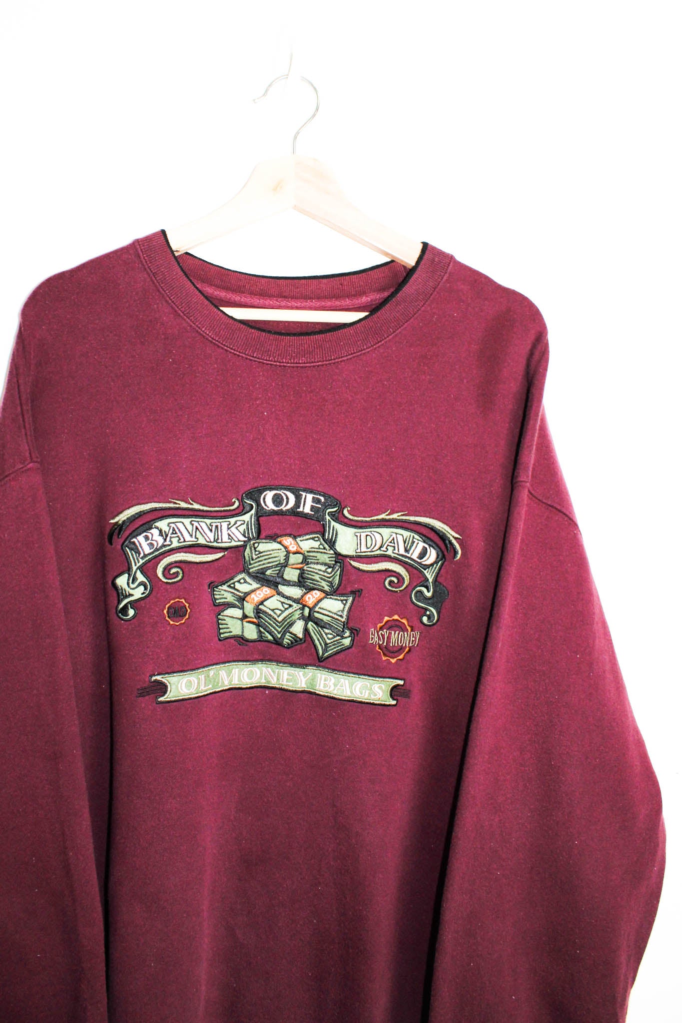 Vintage Bank of Dad sweatshirt size: 2XL