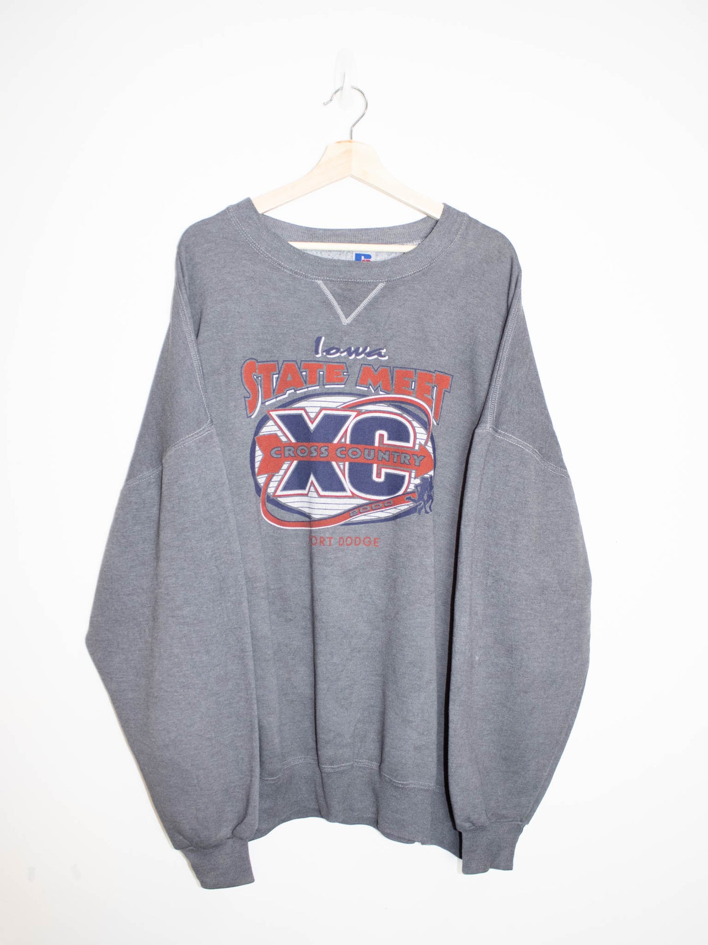 Vintage lowa State Meet Cross Country sweatshirt size: 4XL