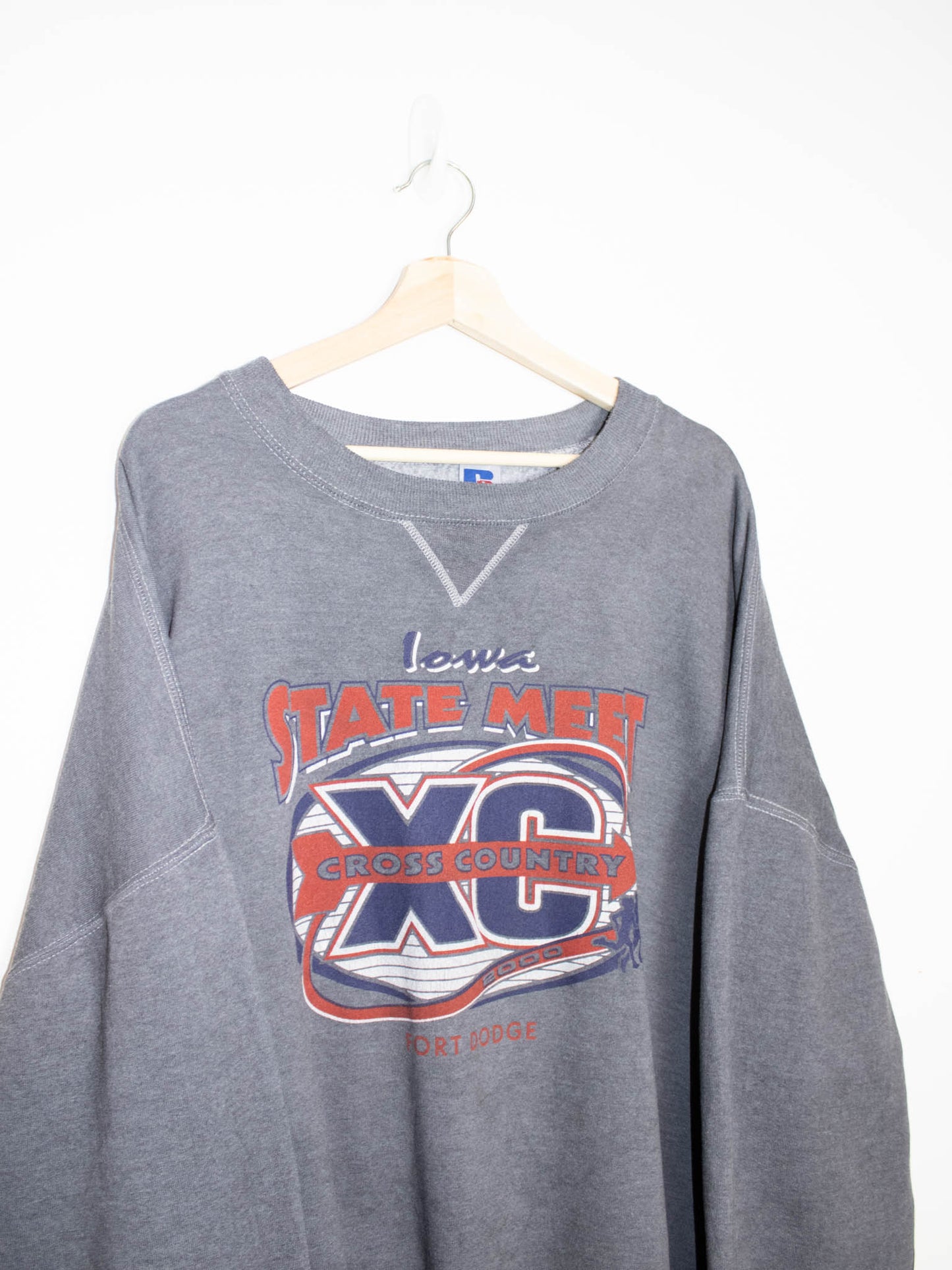 Vintage lowa State Meet Cross Country sweatshirt size: 4XL