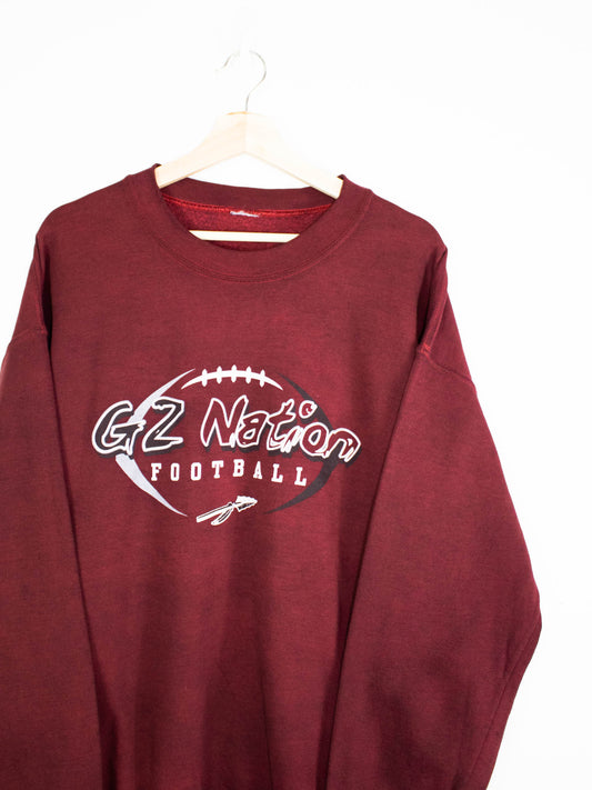 Vintage GZ Nation Football sweatshirt size: XL