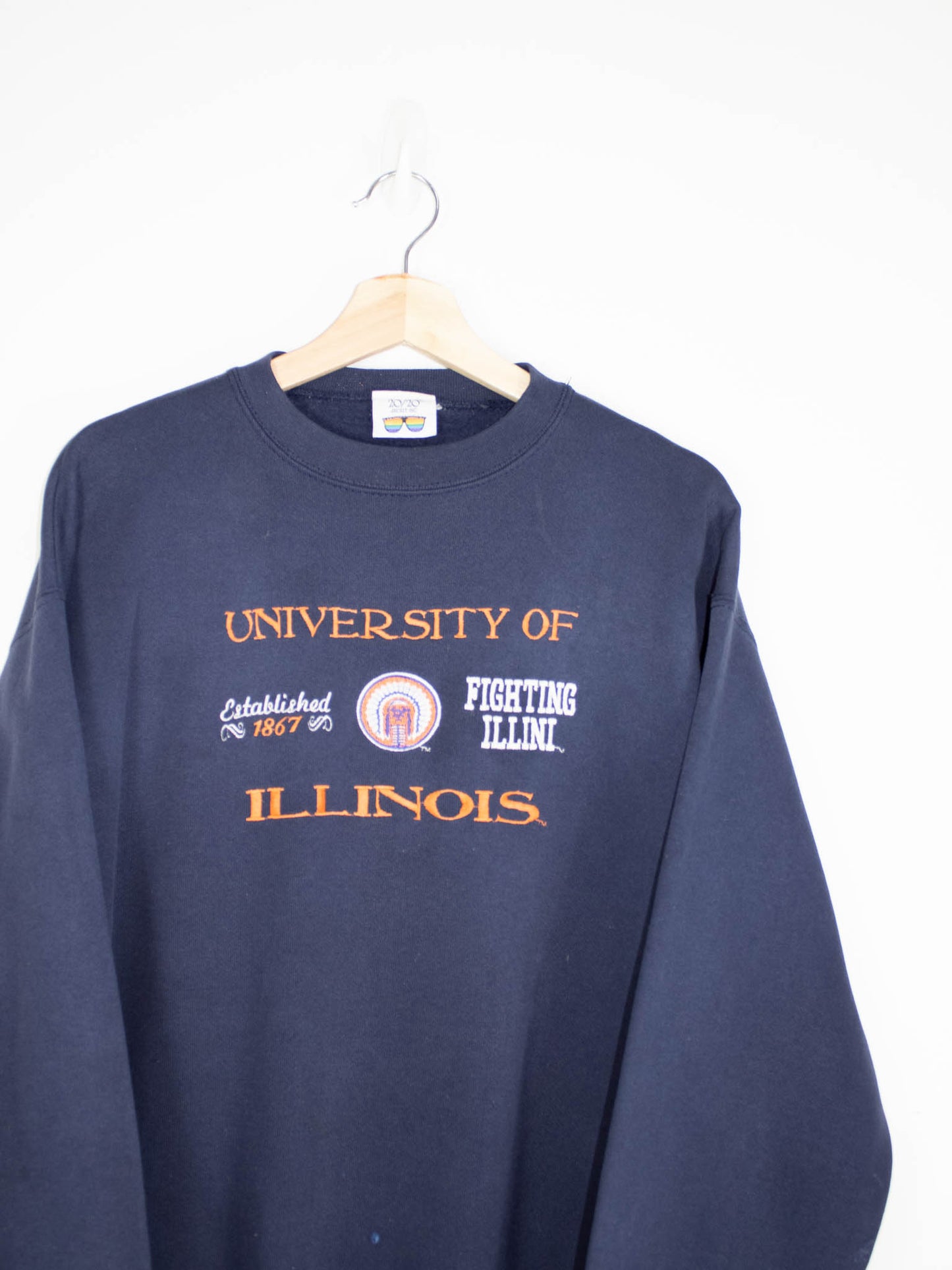 Vintage University of Illinois sweatshirt size: L