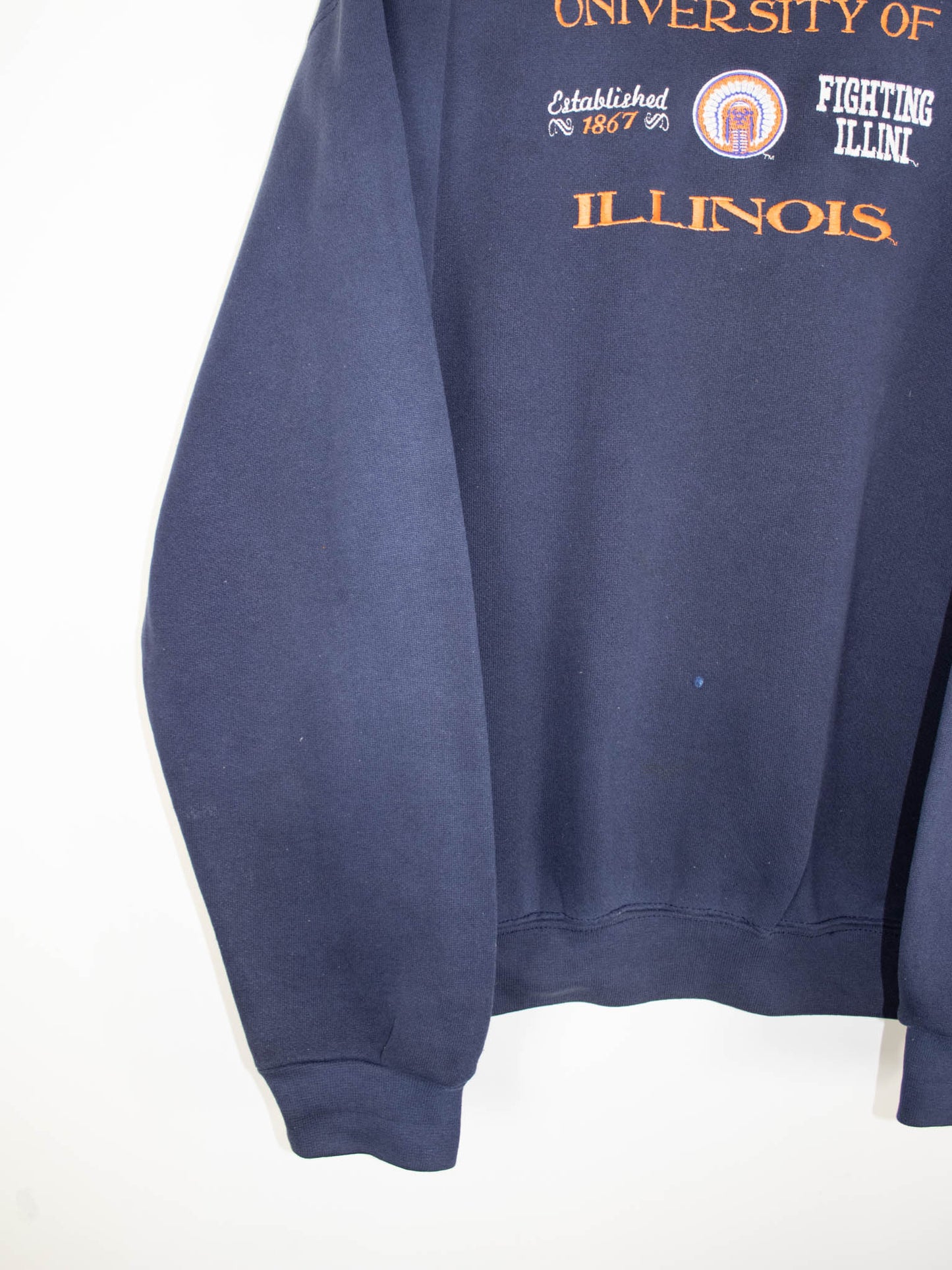 Vintage University of Illinois sweatshirt size: L