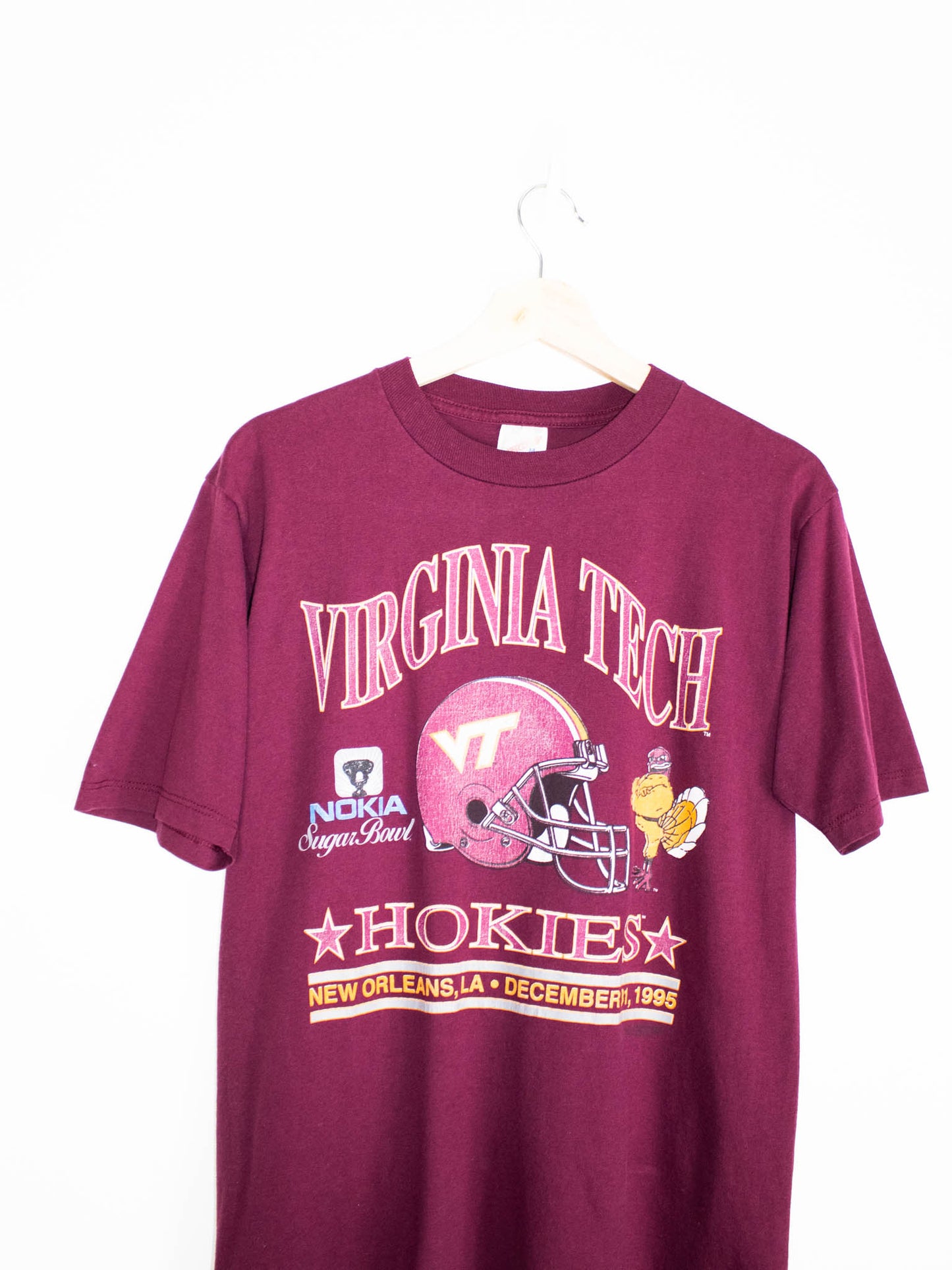 Vintage Virginia Tech Hokies T-shirt size: M