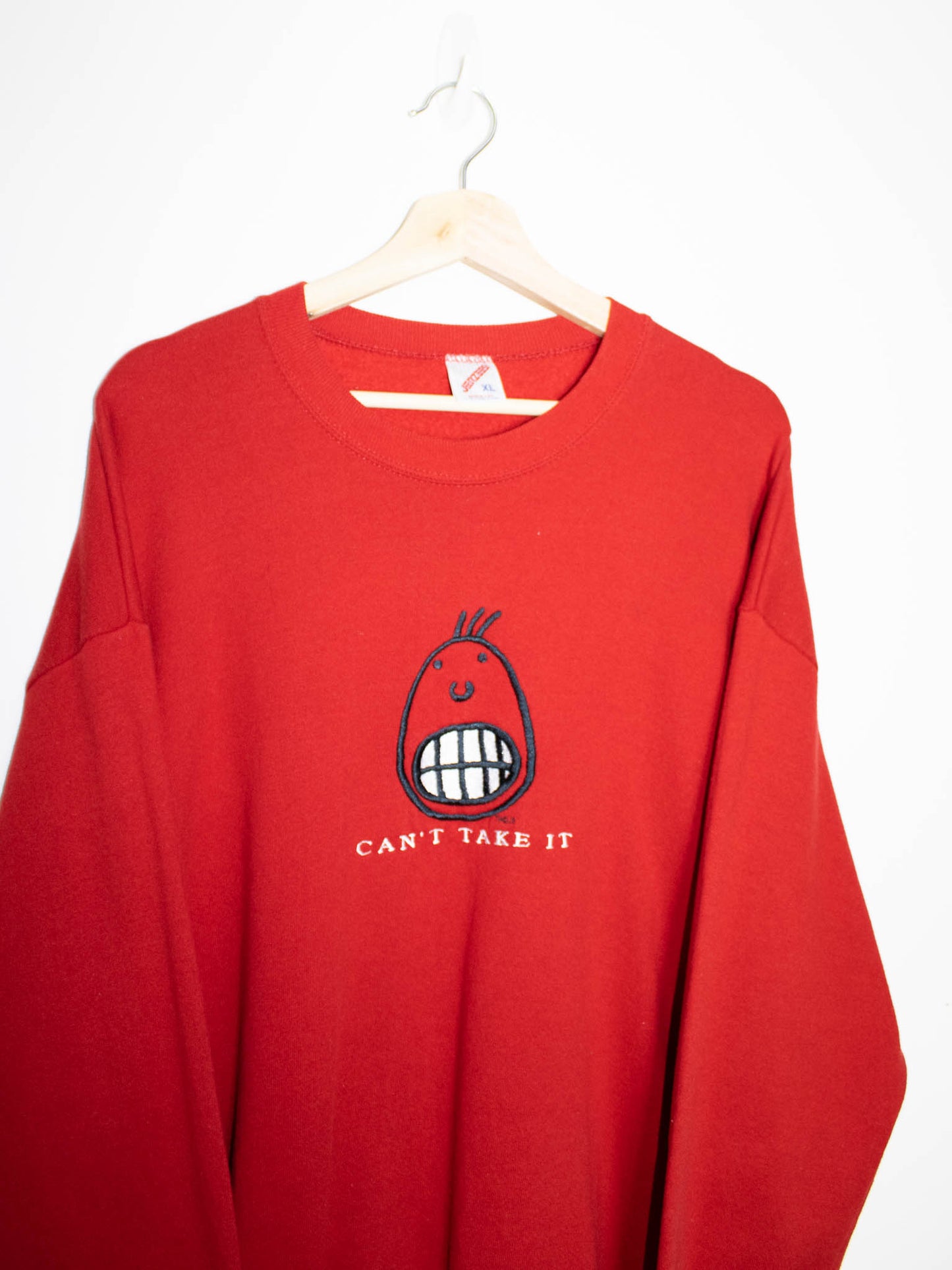 Vintage Sweatshirt ' Can't take it' size: XL